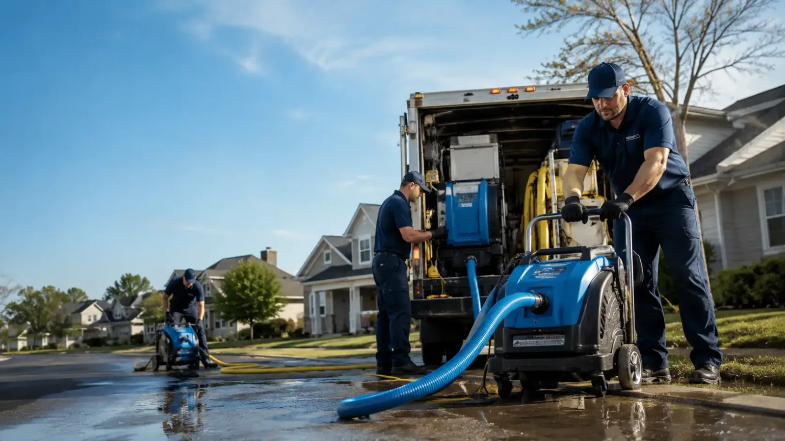 Flood Damage Cleanup in Low Moor, VA